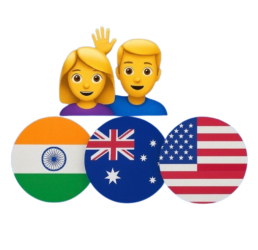 Flags representing worldwide chat availability